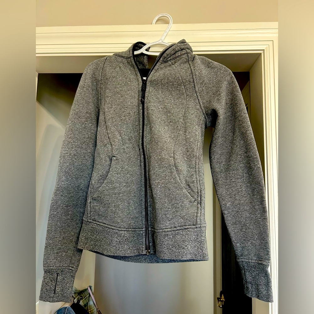 Lululemon, Full Zip Scuba, Size 4